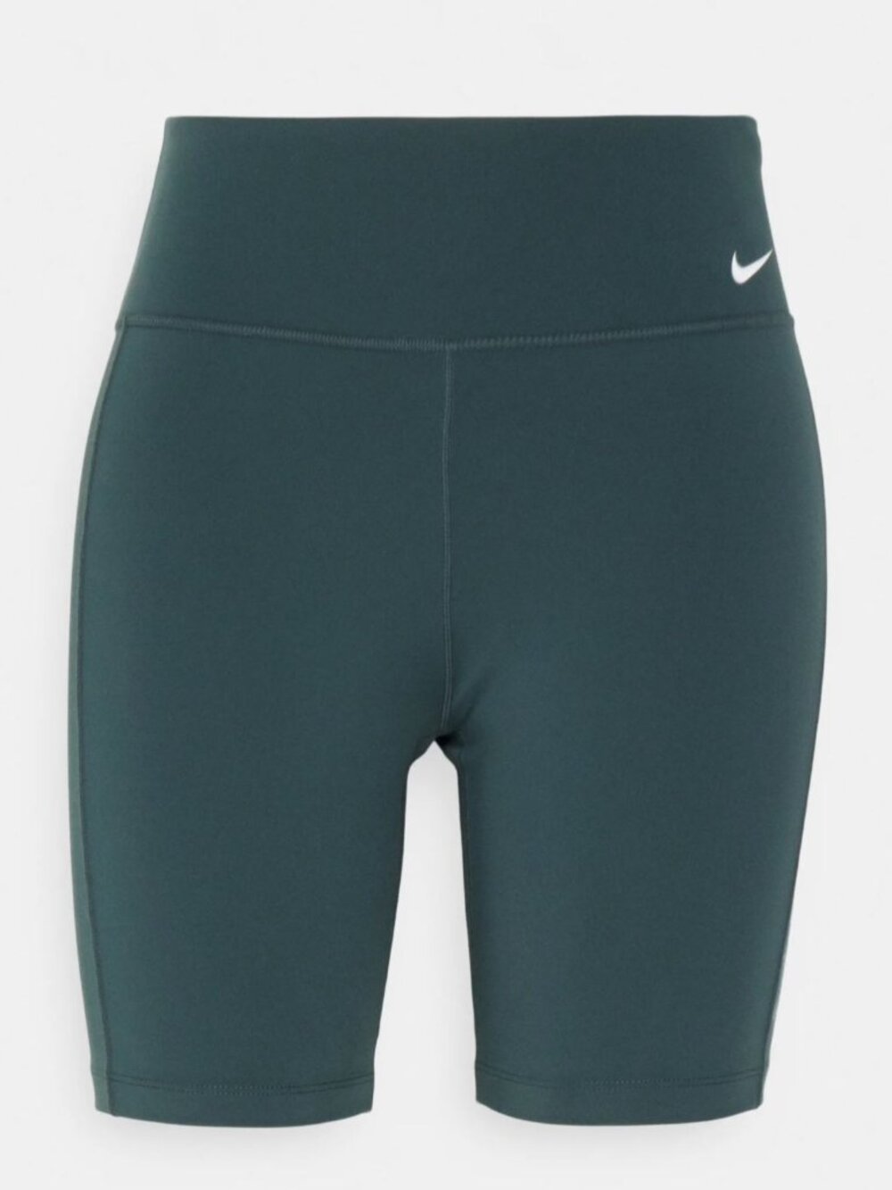 NWT Nike One Dri-FIT High Rise 7" Biker Shorts Seaweed Green Size Large
